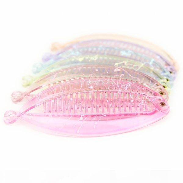 

hair clip fish shape banana barrettes colorful hairpins hair accessories for women clip clamp acc62