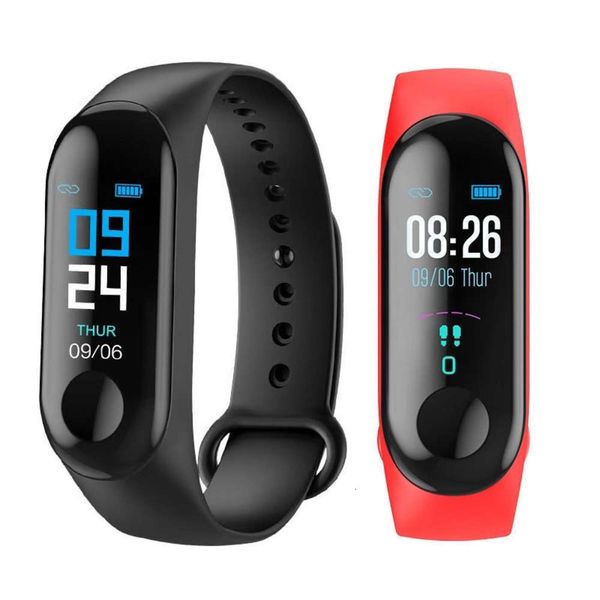 

m3 plus pro smart watch, large screen color wristband, fitns tracker, pedometer sphygmomanometer for iphone andbgt