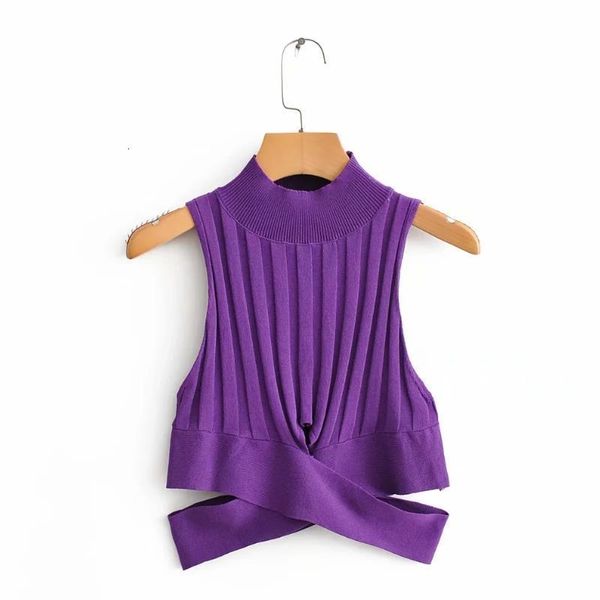 

solid women turtle neck turtleneck knitting sweater skinny crop 2021 autumn leisure sleeveless pullover sw628 drop shipping, White;black