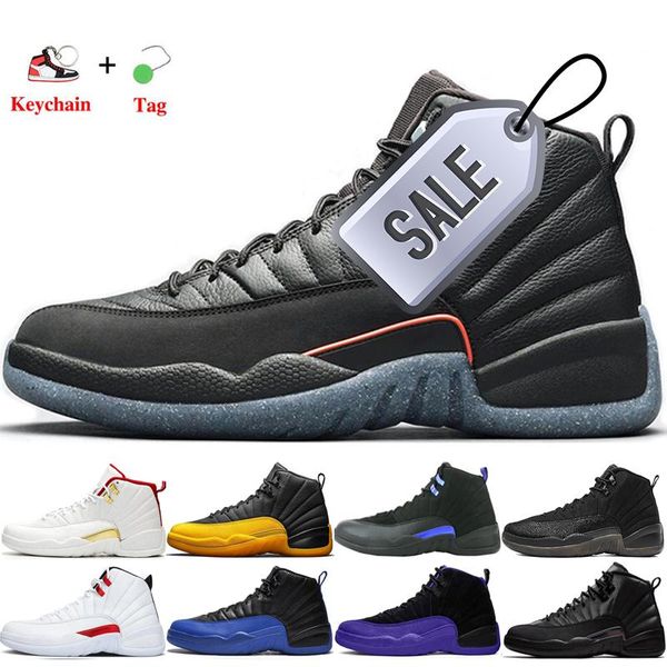 

2022 12 basketball shoes men 12s twist reverse flu indigo black dark concord easter gym red mens womens outdoor sports trainers a