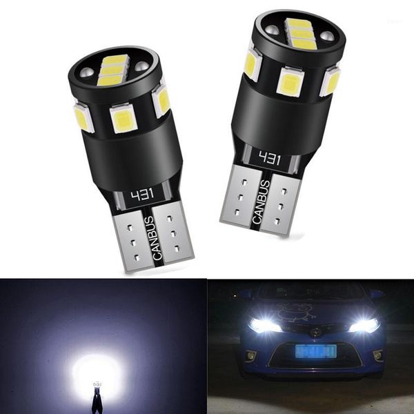 

emergency lights t10 w5w canbus car interior light 194 501 led 30 3014 smd instrument bulb lamp dome no error 12v 6000k for kia1