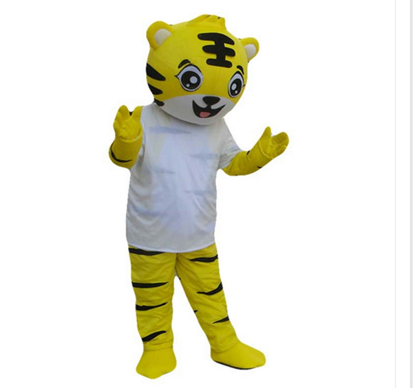 

mascot costumestiger mascot costume wild animal cartoon fancy dress walking clothing halloween xmas birthday party parade suits, Red;yellow