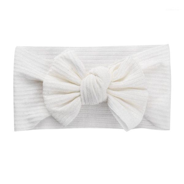 

new 1pc infant solid color lace long hair bow tie hair band1, Slivery;white