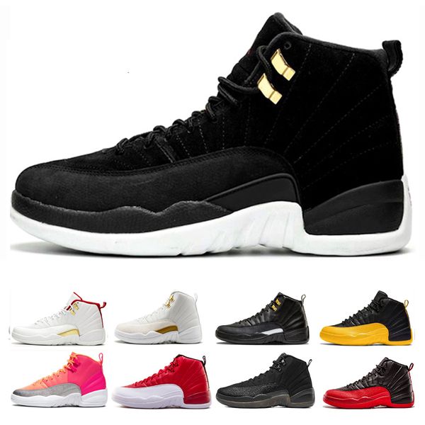 

mens basketball quality 12 reverse shoes 12s taxi gym red game royal university gold dark grey punch michigan sport trainers sn