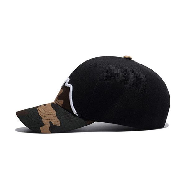 

de oppresso liber summer army camouflage camouflage baseball cap casual outdoor sport snapback hat for men cotton cap w wmtjrh, Black;white