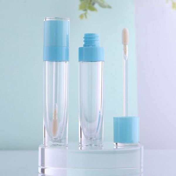 

8ml lip gloss tubes with wand clear empty containers mini refillable lip balm bottles lip glaze samples travel diy makeup tools swy bbyrbj