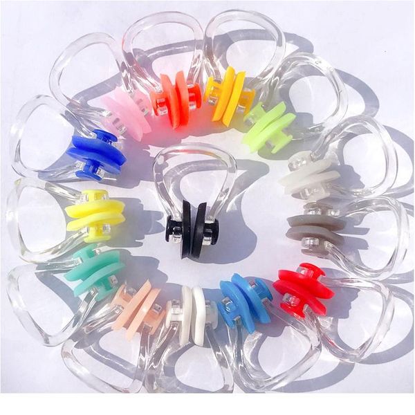 

50pcs/lot kids girls soft sile swimming nose clip diving surfing swim nose protective prevent water clips swim acc sqclof