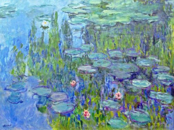 

waterlilies by claude monet home decoration handpainted &hd print oil painting on canvas wall art canvas pictures for wall decor 201108