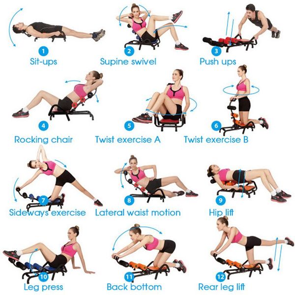 

многофункциональный sit in ups фитнес-стул брюшной полости упражнения складной научина доска тренировки прочность машина главная тренажерный