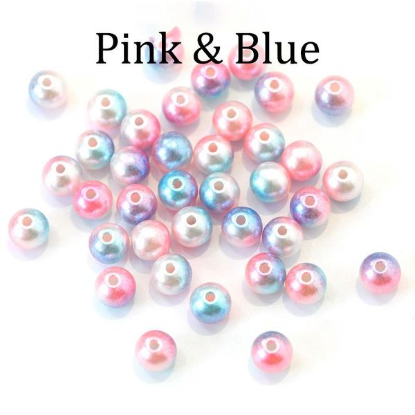 

3 4 6 8 10 12mm with hole multicolor imitation pearl beads round plastic acrylic spacer loose beads for jewelry making supplies h bbyxzi