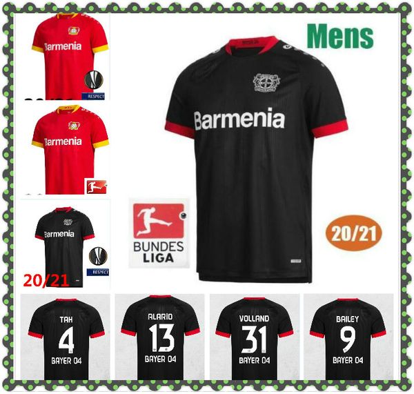 

new bayer 04 leverkusen soccer trackss havertz 20 21 21 волланд леверкузен аларио футбольная рубашка диаби домашняя верхняя униформа таиланд, Black;yellow