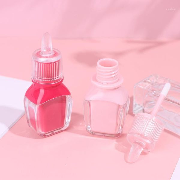 

1pcs ice cream lip glaze container 3ml fashion lip gloss tubes empty bottle diy empty tube shell lipstick filling bottle1