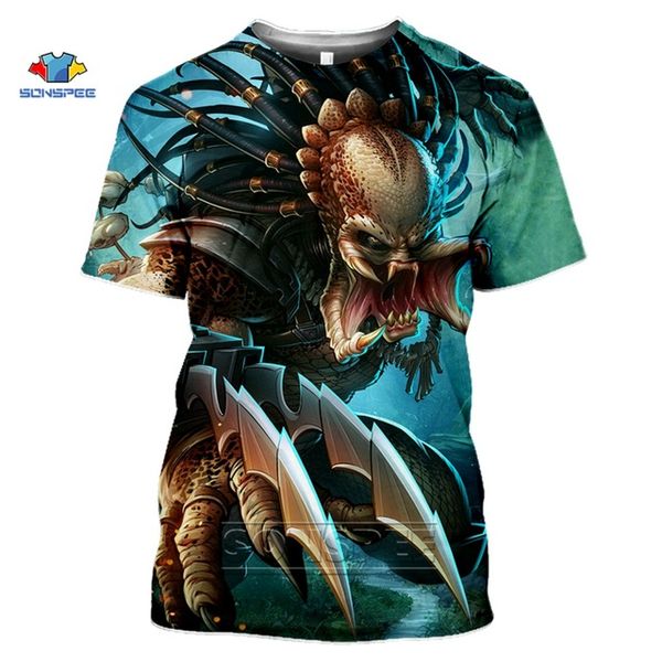 

the predator movie pullover 3d print shirts anime comics funny men clothing