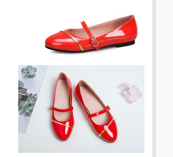 

women's shoes spring and autumn with flat bottom round head @umas21, Black