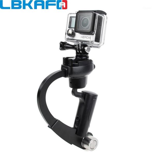 

lbkafa mini handheld camera stabilizer gimbal 3 colors professional camera steadicam gimbal for hero 7 6 5 4 3+ sjcam yi1