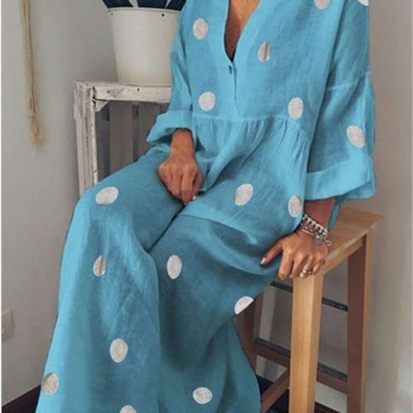 

women's maxi bohemian print dress fashion, Black;gray