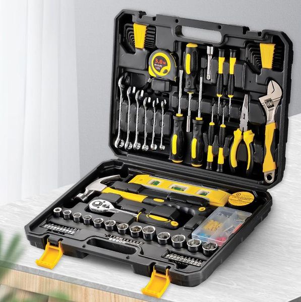 Professionelle Handwerkzeug-Sets, rutschfestes Griff-Set, hochwertige Hardware-Kombination aus kohlenstoffhaltigem Stahl für den Haushalt