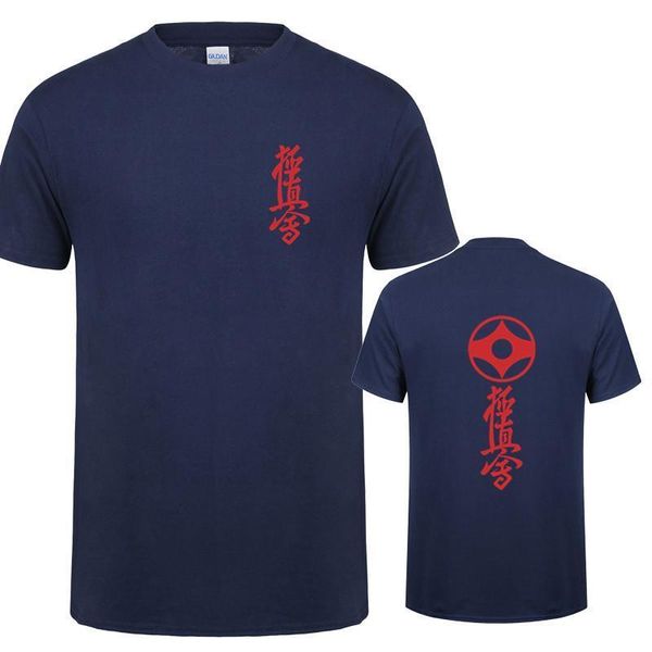

summer kyokushin karate t shirts cool printed mens short sleeve cotton japan karate t-shirt man funny tee shirt ot-602, White;black