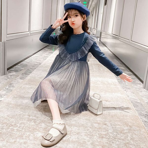 

change drs spring and autumn girls' gradual sequin mh princs skirt lbex, Red;yellow