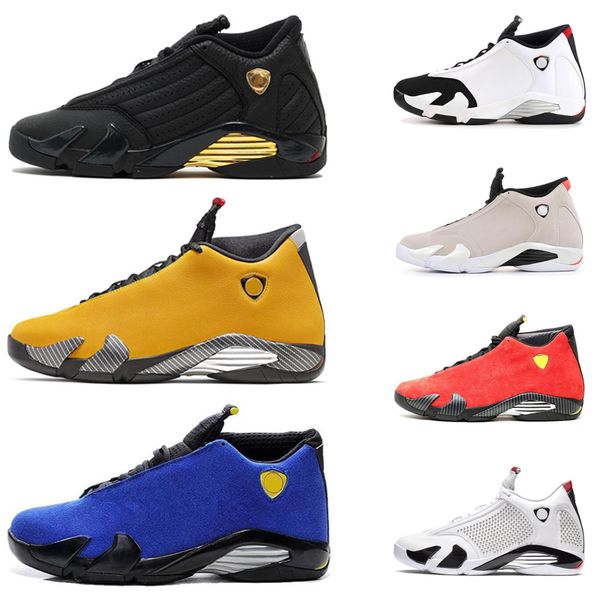 

14 14s university red men shoes thunder black toe varsity royal red candy cane mens fashion trainers athletic