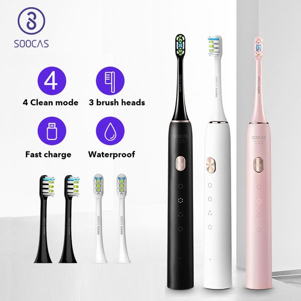 

global version soocas x3u sonic electric toothbrush upgraded waterproof ultrasonic automatic toothbrush usb rechargeable