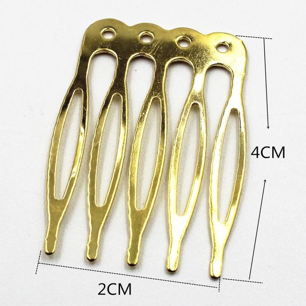 

diy headdress combs металлические волосы гребенью когтей заколки галстук отверстие 5 зубов железные волосы гребеньки diy ювелирные украшения, Black;white