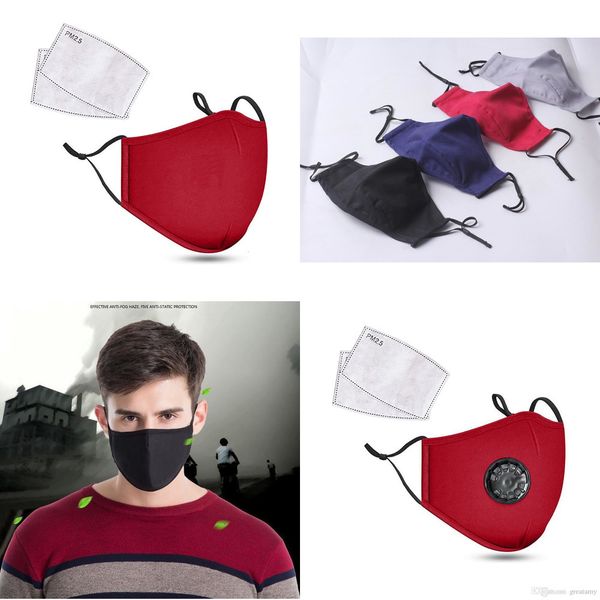 

reusable masks reusable and face smoke anti-dust adjustable fabric cotton mouth mask protection wwi6 69xb2
