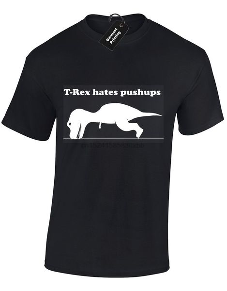

t rex hates push ups mens tee funny new quality design gym training cool casual pride men new sport hooded sweatshirt hoodie t shirt
