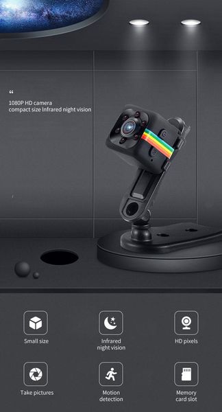 

sq11 mini camera hd 1080p night vision camera motion detection dvr motion mini