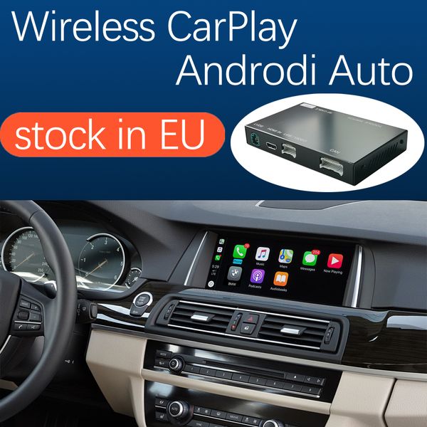 

wireless carplay interface for bmw 5 7 series car f10 f11 f07 gt f01 f02 f03 f04 2009-2016, with android auto mirror link airplay