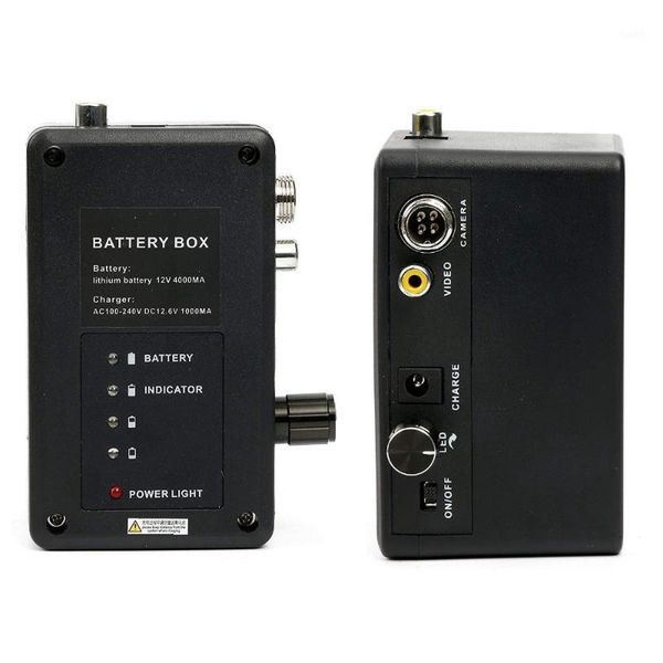 

syanspan 4500mah battery of pipe inspection video camera and drain sewer pipeline industrial endoscope system cell box1