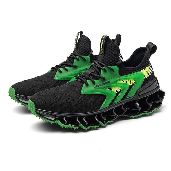 

new blade running shoes for men soft men's sneakers shock absorption sports man shoes black white mans jogging athletic trainers