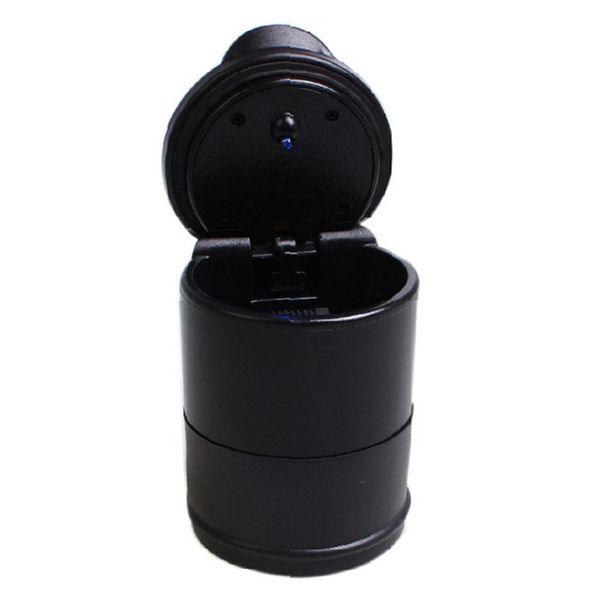 

1шт портативный автомобильный грузовик водить дым сигареты пепельница синий свет водить бездымного пепельница мундштук резина кпт bbyehx wrh