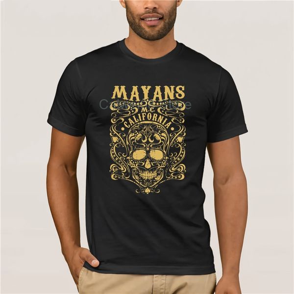 

мужская печати повседневной футболка популярная марка mayan mc одежда vintage limited золото череп лето майк для мужчин спорт с капюшоном ho