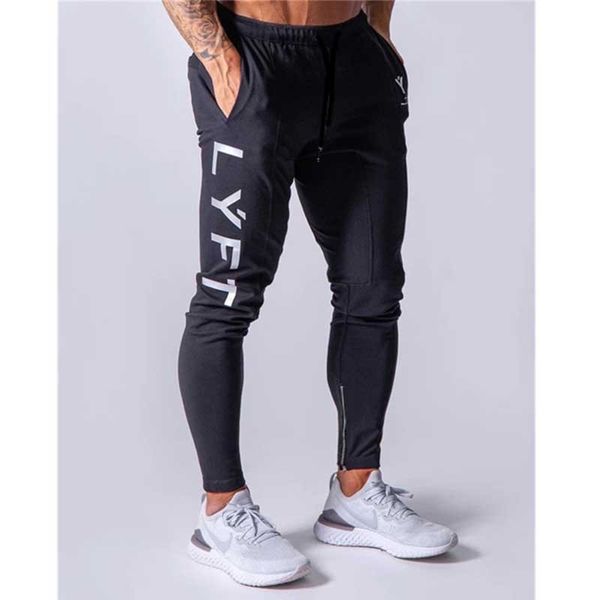 

mens jogger fashion men jogger pants skinny joggers harem pants sweat pants men sport trousers with 3 colors asian size, Black