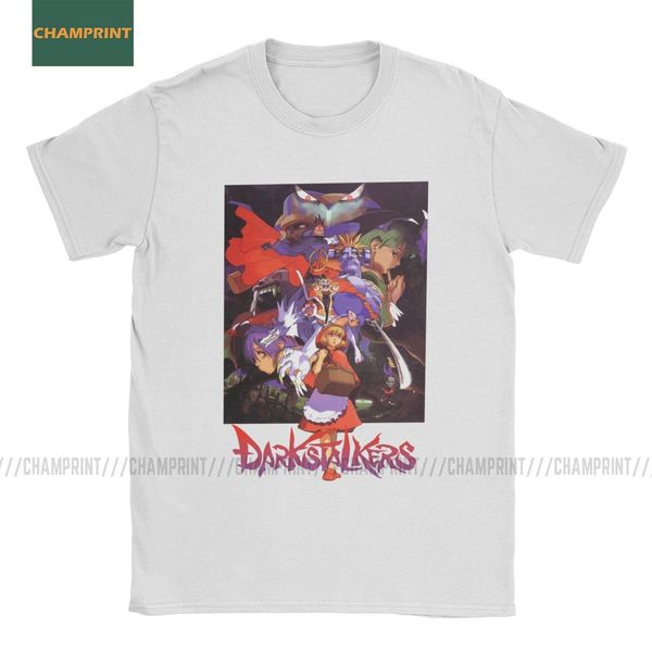 

darkstalkers vampire savior dark stalkers game anime aensland 80s fighter bats tee short sleeve sport hooded sweatshirt hoodie men t shirt