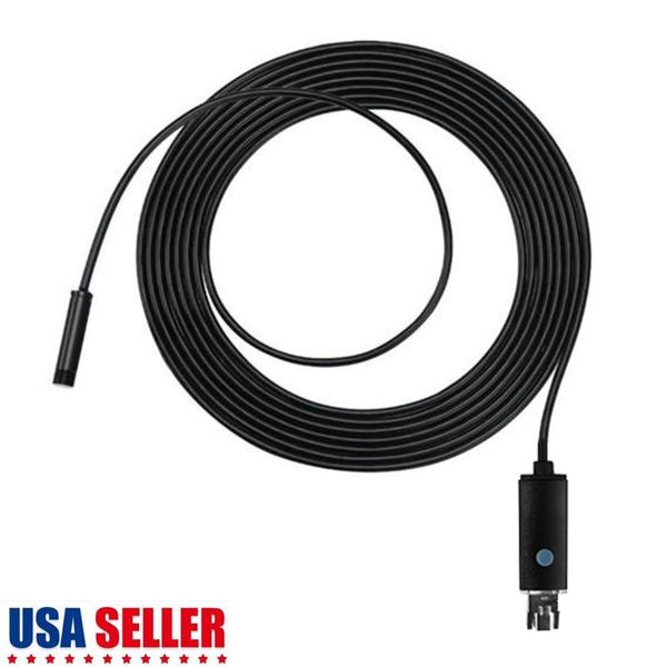 

2 in 1 otg micro usb 7mm for android pc notebook waterproof adjustable 6led inspection borescope camera