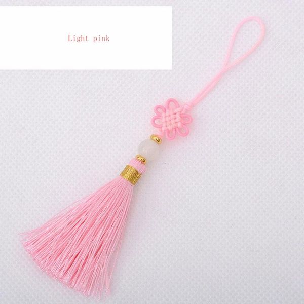 

5 шт. китайский шелковые кисточки с узел diy ювелирные изделия сделайте аксессуары для дома текстильная занавеска для швейных украшений подв