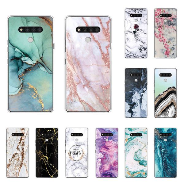 

lg style 6's tpu silicone back cover, 6.8 "transparent shock proofvfe1