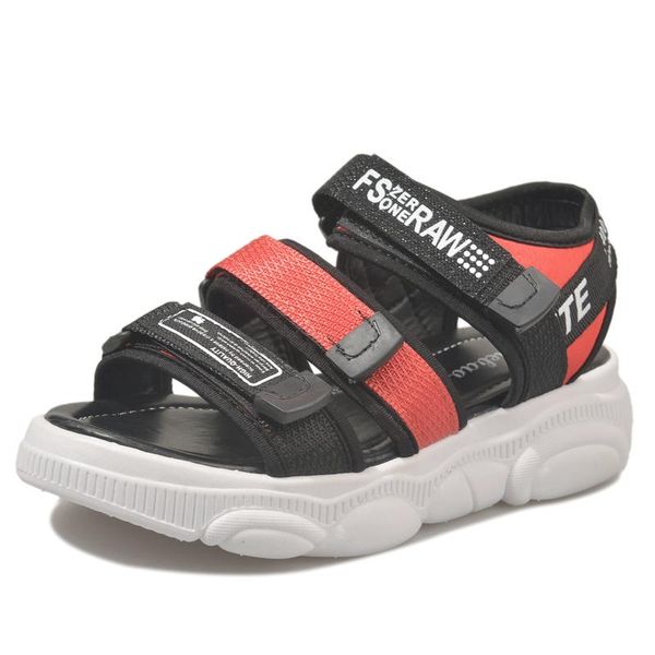 

новое лето сандалии женская обувь женщина платформы пляж сандалии пип-схождение roman женский hook петля повседневная обувь плюс размер, Black