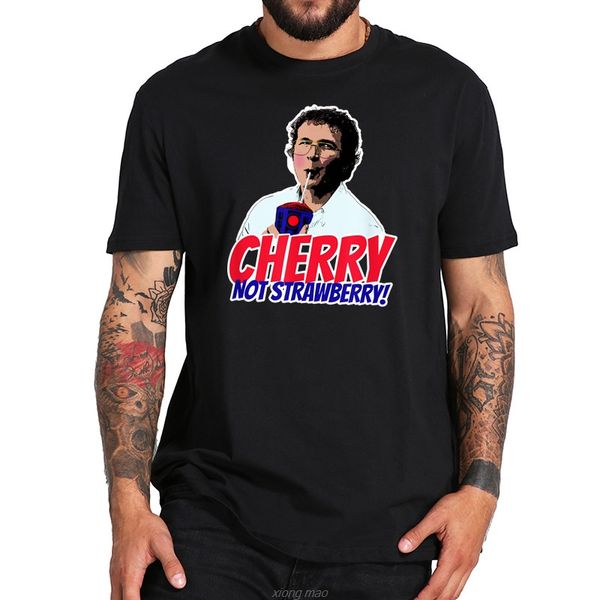 

sport eu size 100% t shirt alexei stranger things cherry not strawberry tshirt casual soft crew neck black shirt