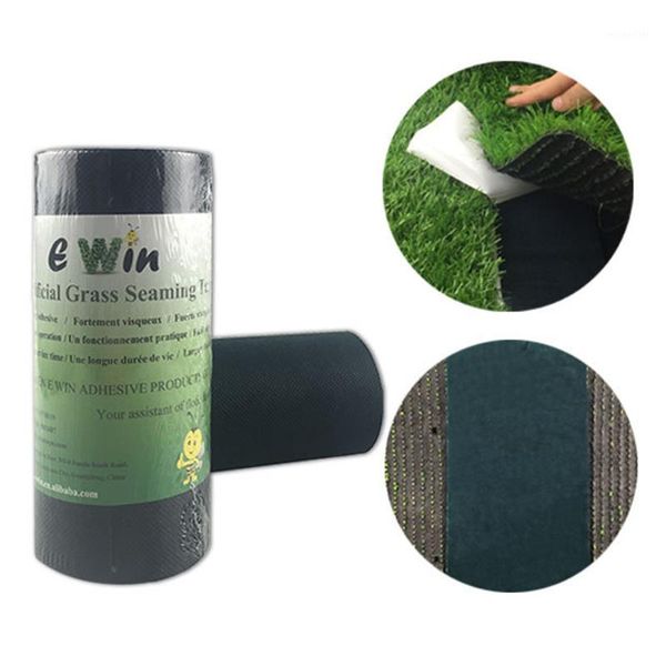 

decorative flowers & wreaths fixing seaming grass tape diy non woven fabric waterproof joining lawn artificial turf garden self adhesive rol
