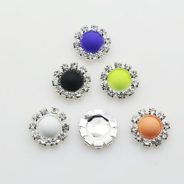 

zmasey 14 мм кнопки горный хрусталь 10 шт. / лот уф резиновые кнопки ремесло скрапбукинг кнопки flatback blatback швейные аксессуары zmasey, Black