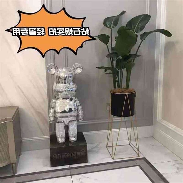 

33violent bear cartoon ornament gift money can net red home decoration tv counter simple soft