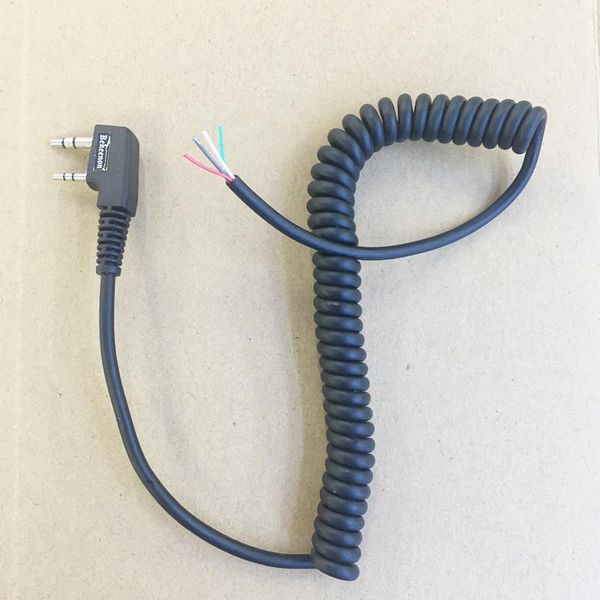 

walkie talkie bekeenon for diy microphone mic cable k plug 4pins baofeng wouxun tyt quansheng puxing etc