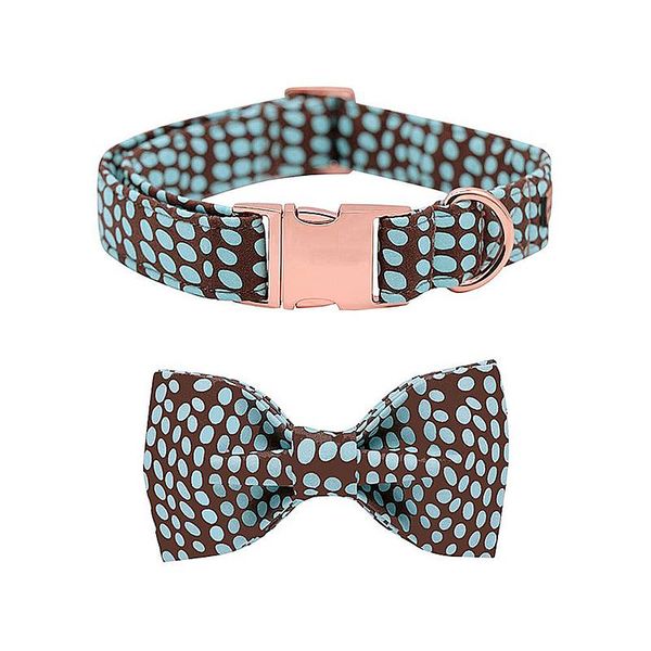 

unique style paws dog collar fashion collar comfy cotton adjustable dog or cat