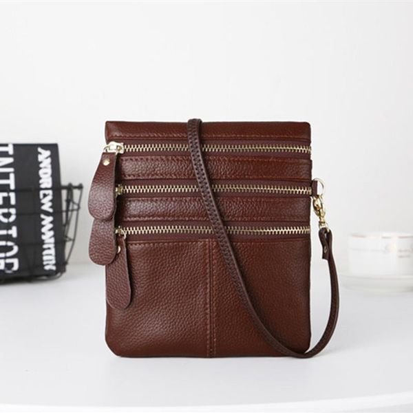 

designer crossbody bags for women brown messenger bag female lady mini zipper split leather handbags ladies cross body bags 2020
