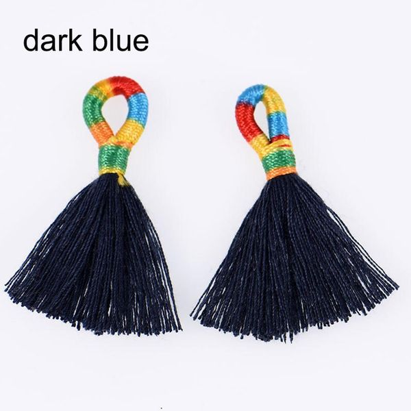 

5pcs mini cotton tassel fringe pendant diy hanging ring small tassel trim jewelry making garments curtains sewing accessories h bbyorh