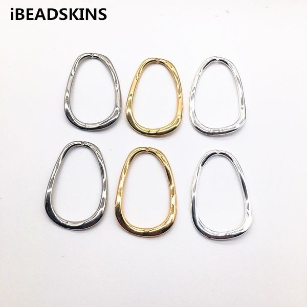 

new arrival 33x22mm 100pcs zinc alloy oval connectors for earrings accessories/earring parts/jewelry findings components diy t200812, Bronze;silver