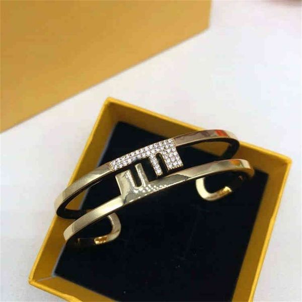 

85% off factory clearance rhinestone open bracelet brass fashion star, Black